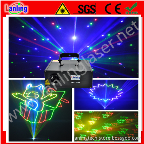 RGB Animation Twinkling 2-In1 Stage Laser Lighting